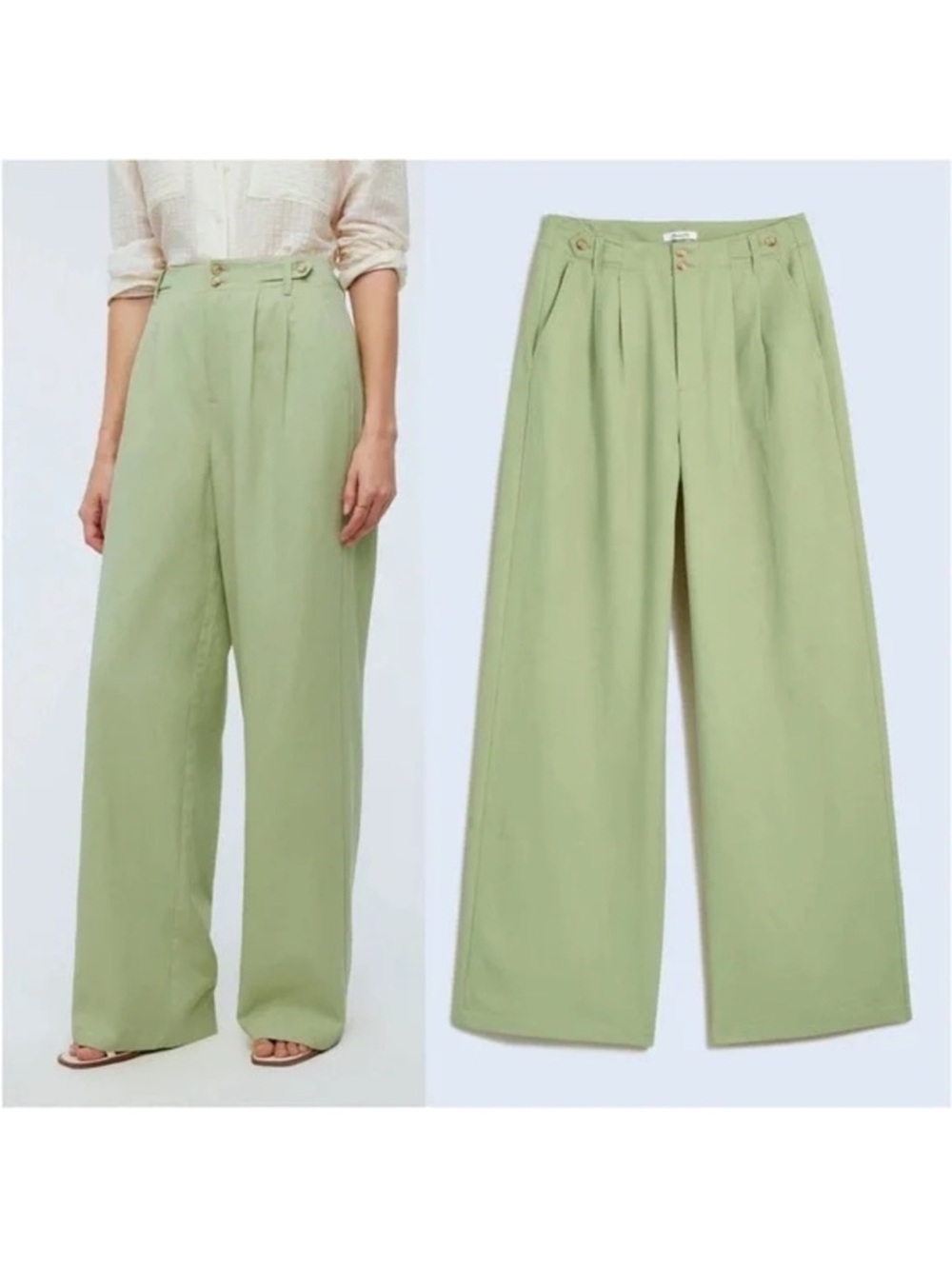 Madewell Sage Harlow Pants